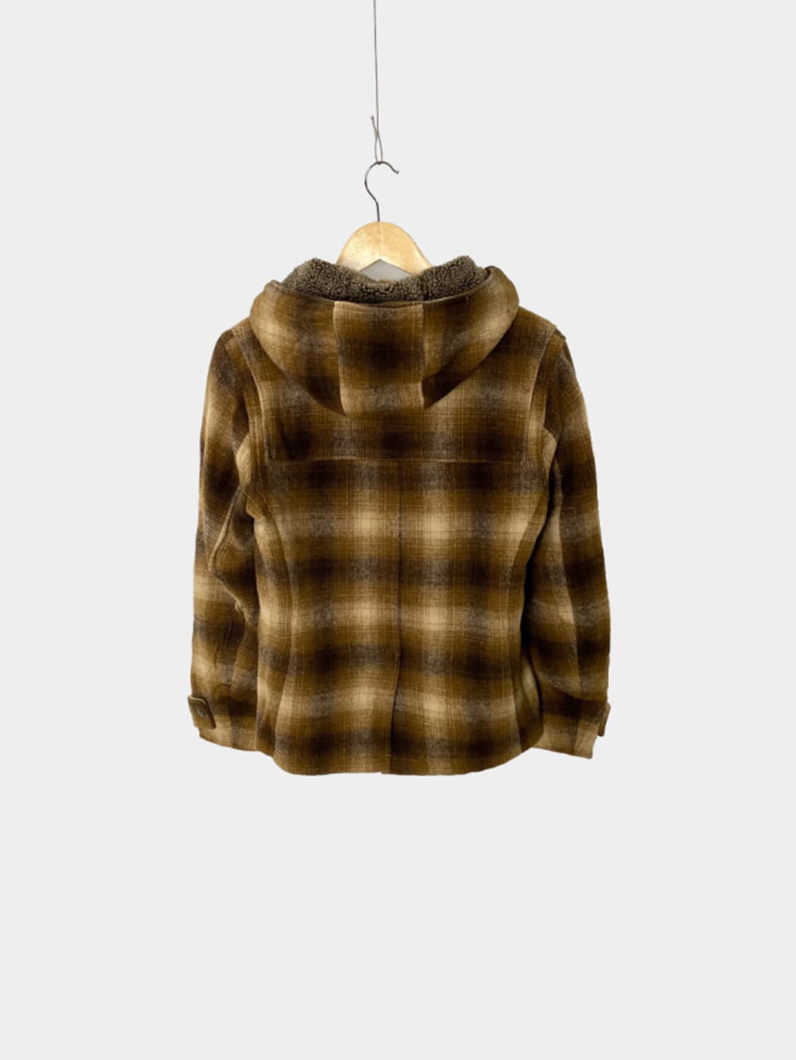 저널 스탠다드 옴브레 울 하프 코트 상품이미지6