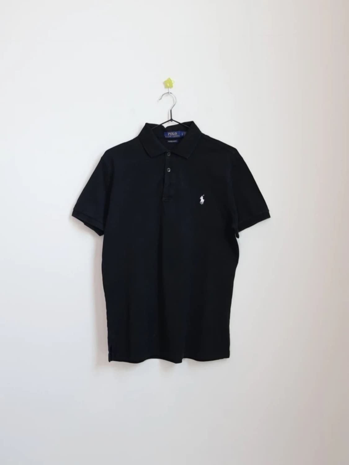 Polo Ralph Lauren Black Polo Slim Fit 상품이미지3
