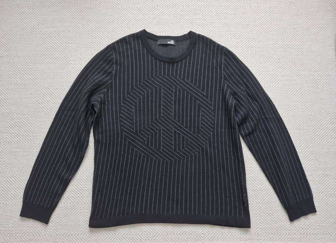 정품 러브 모스키노 피스 니트 2XL 미착용 상품이미지3