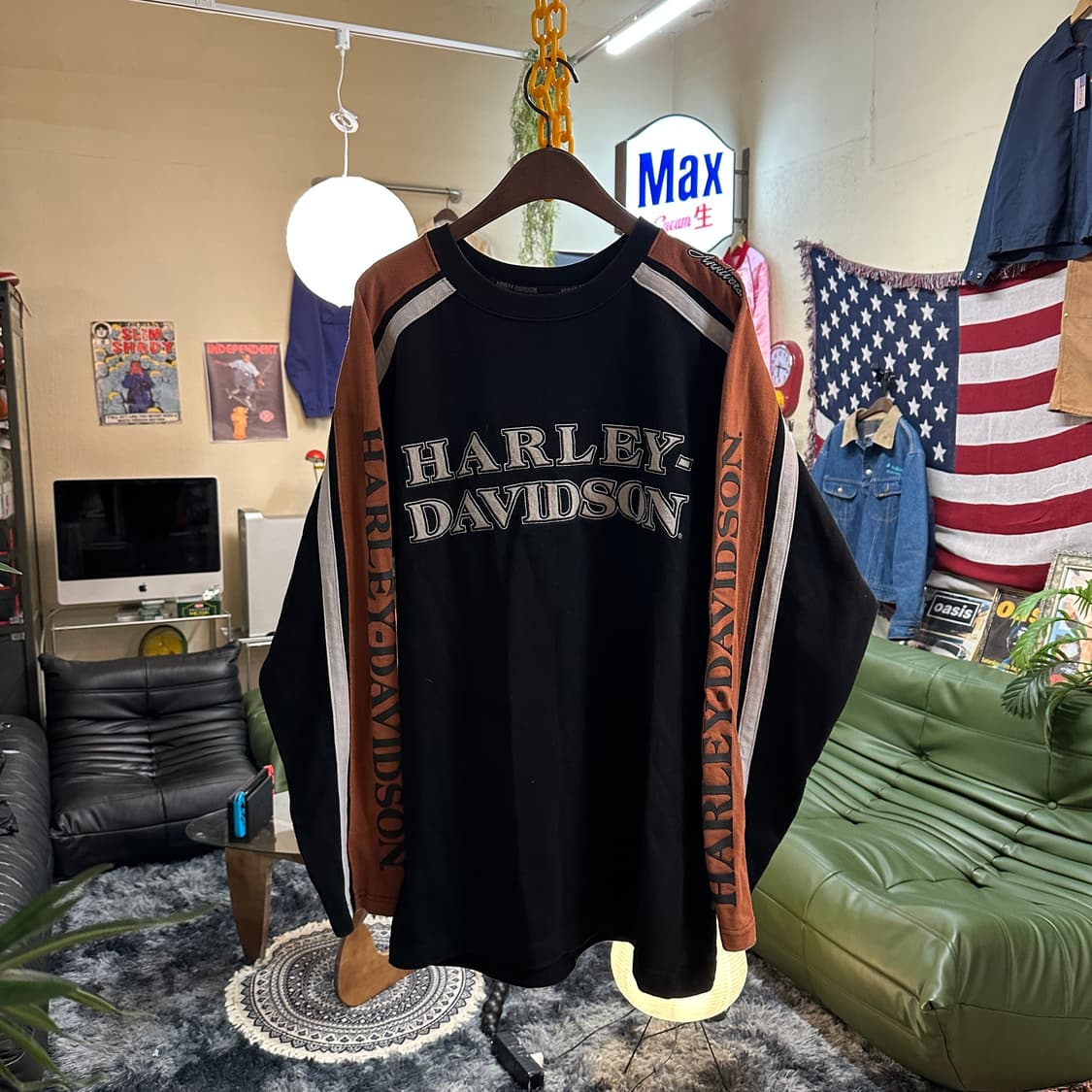 할리데이비슨 105th 엠브로이드 슬리브 상품이미지3