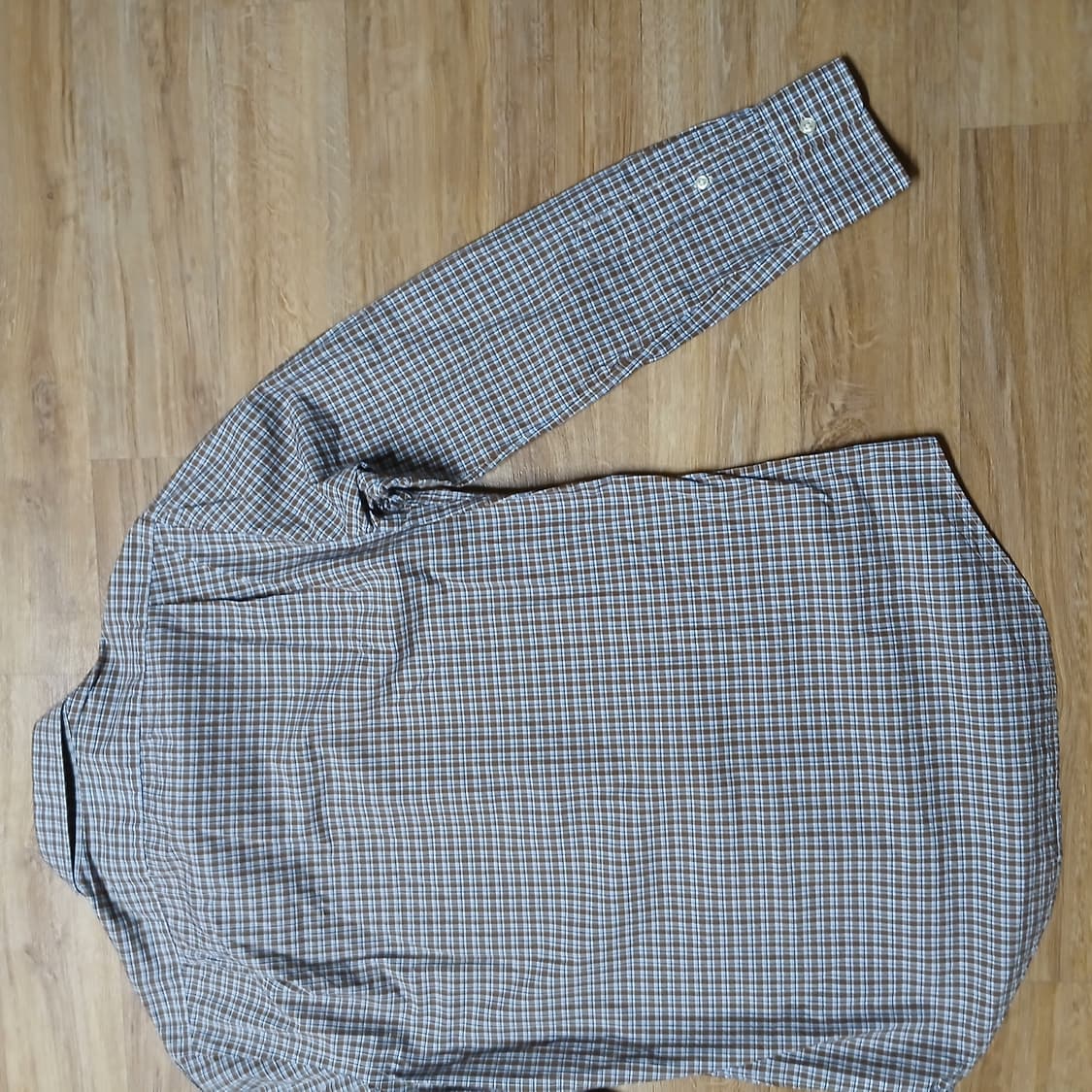 POLO 폴로 랄프로렌 갈색 체크 셔츠 남방 상품이미지9