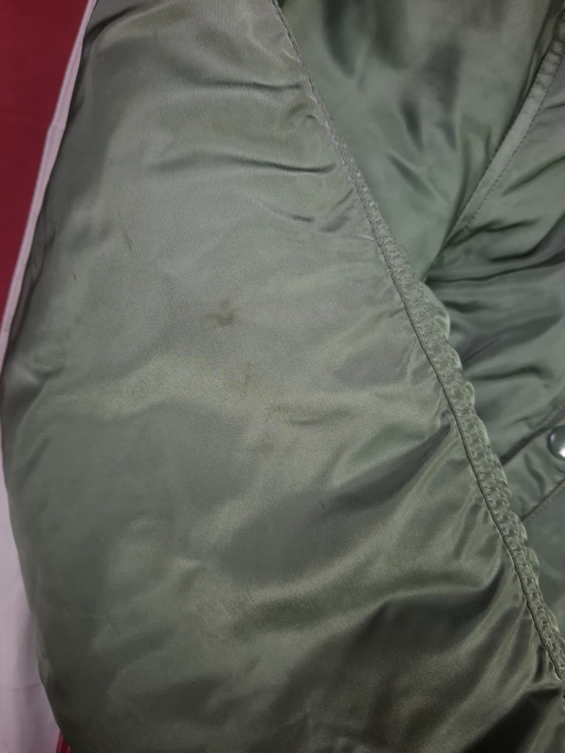 오리지날 90's 미공군 지급용 알파사 N-2B 항공자켓 상품이미지5