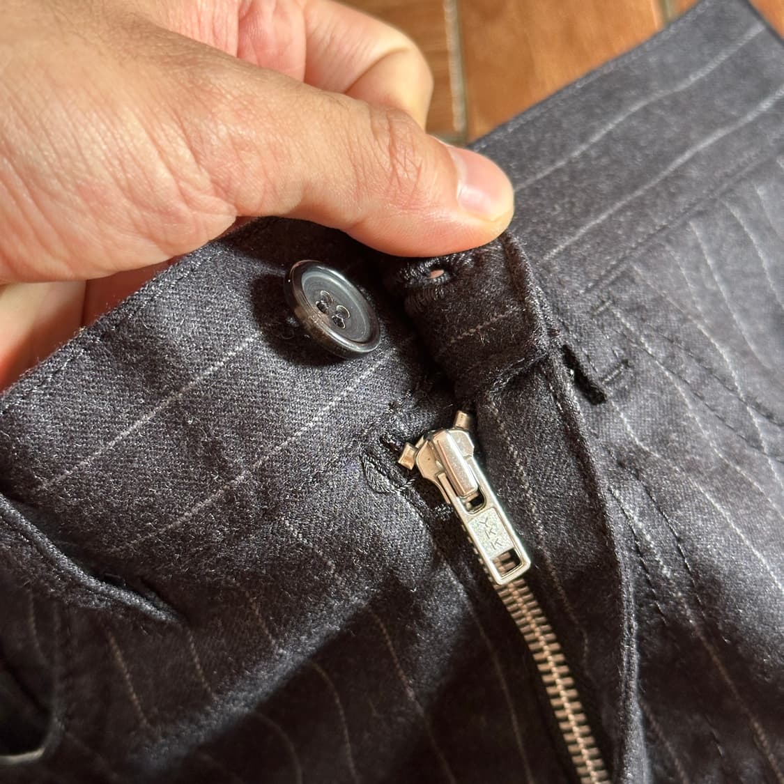 Comme des Garcons striped wool slacks 상품이미지6