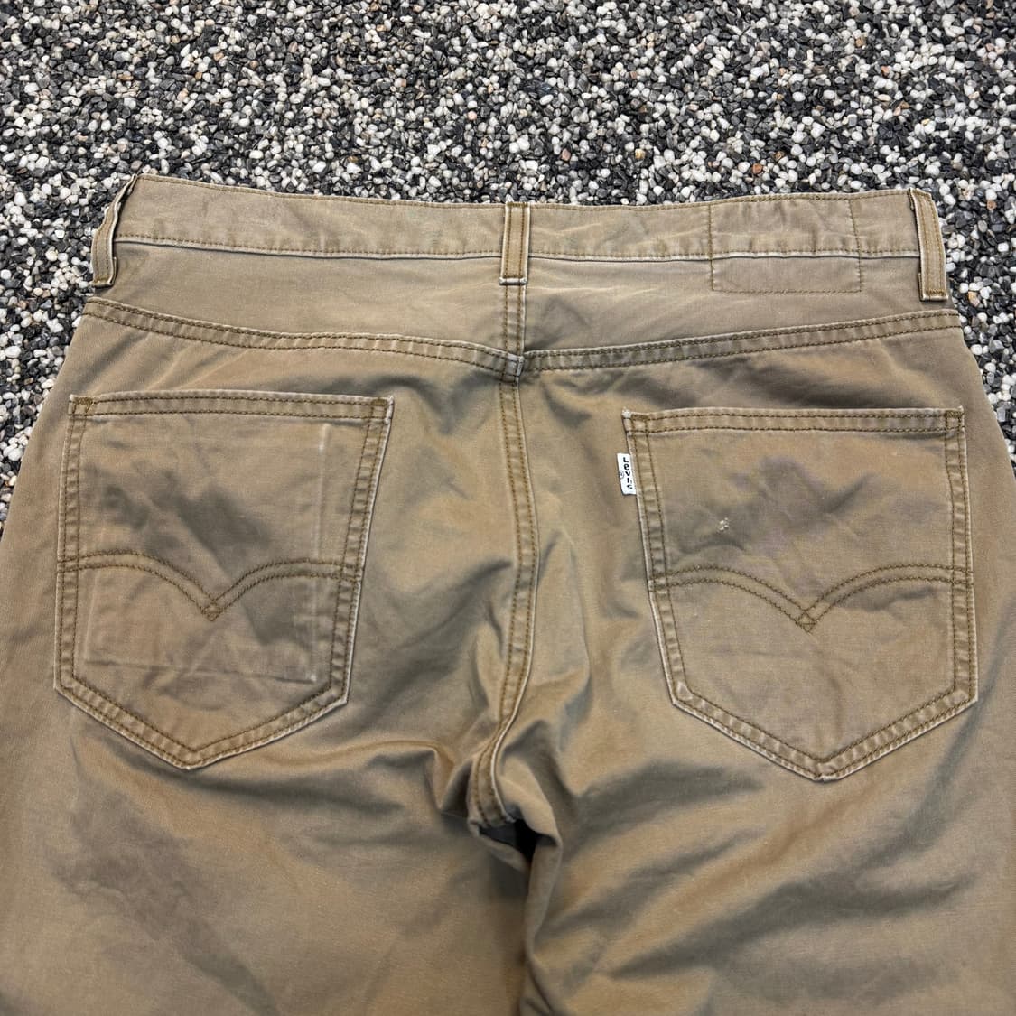 리바이스 브라운 스트레이트 코튼 팬츠 (32)  상품이미지4