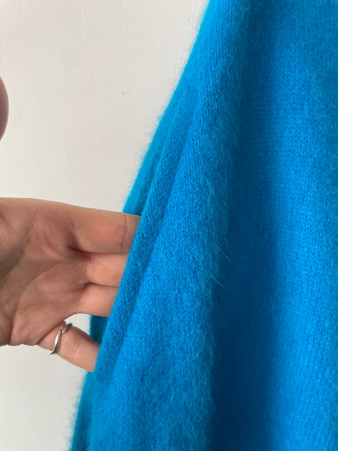 vintage angora banding flare skirt 상품이미지4