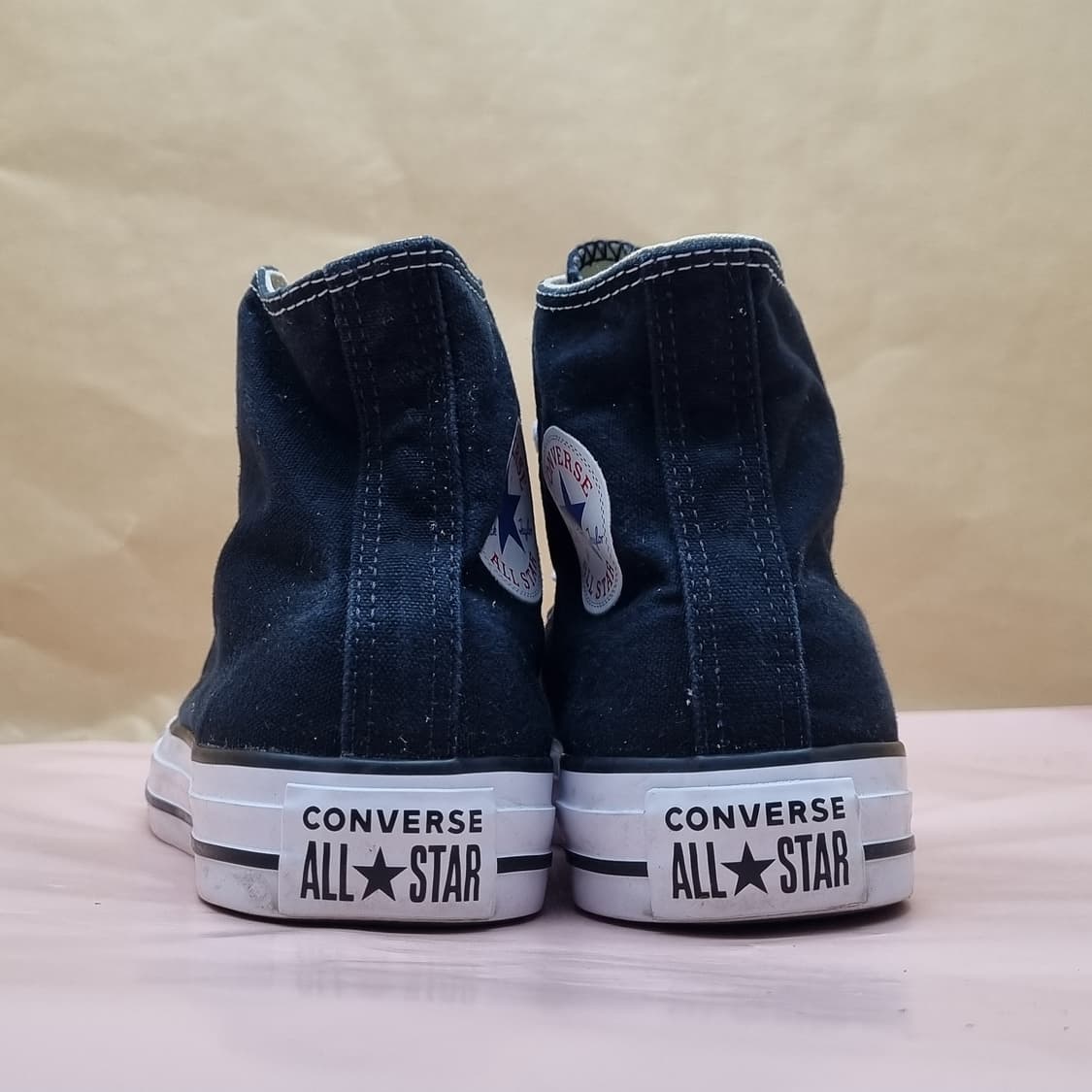 컨버스 척테일러 블랙 하이탑 225 상품이미지4