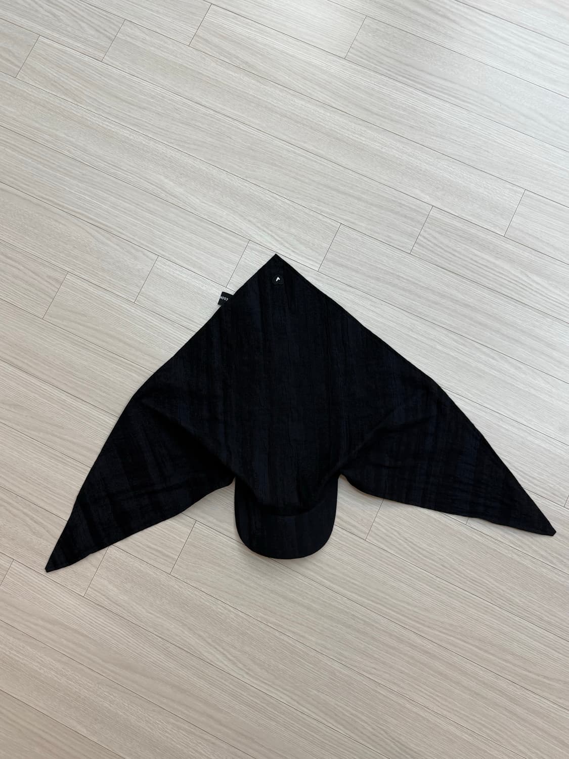 AWESOME NEEDS SCARF CAP_JACQUARD BLACK  상품이미지1