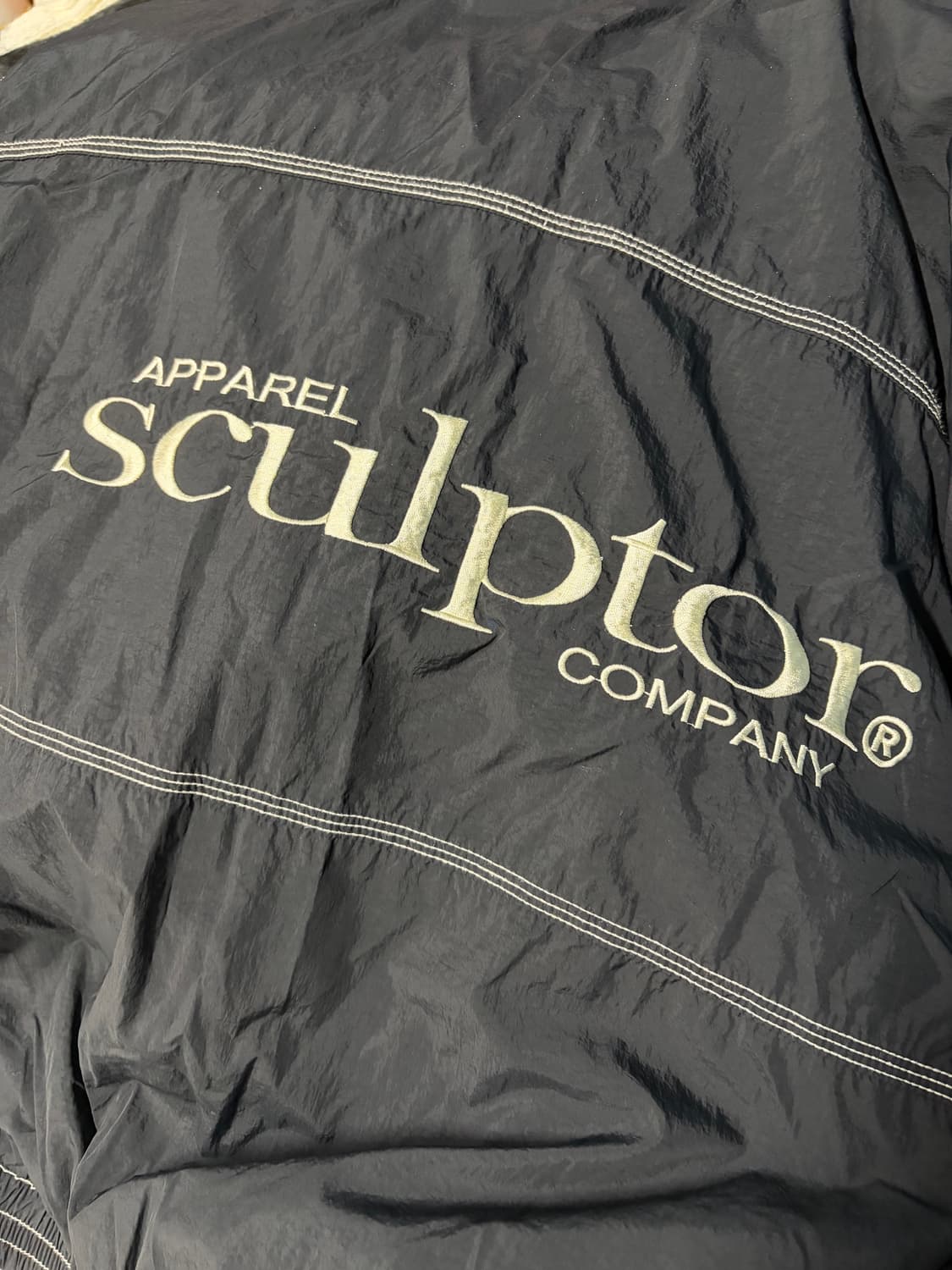 스컬프터 Triple Stitched Windbreaker Black 상품이미지5