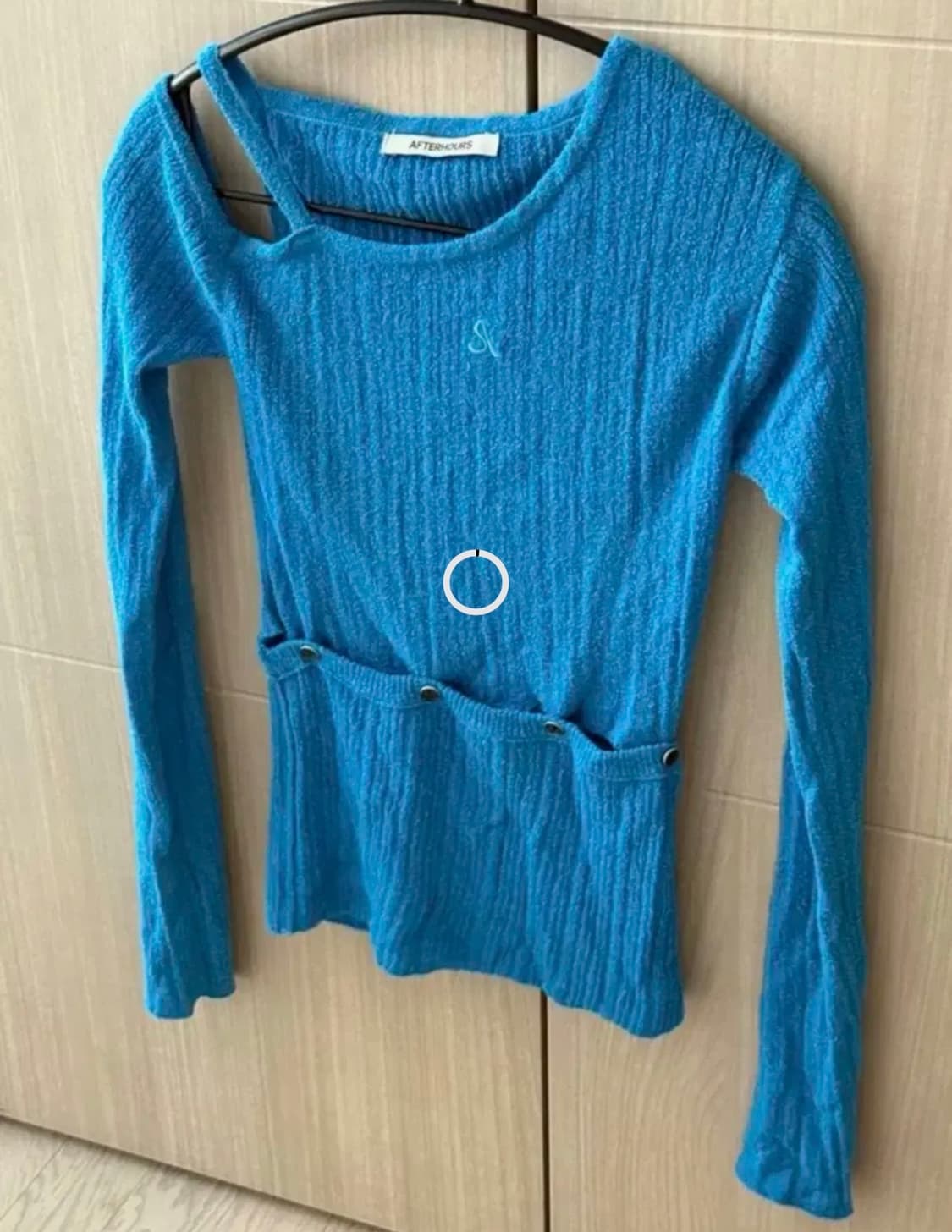 애프터아워즈 TWO WAY RIBBED OFF SHOULDER KNIT 상품이미지2