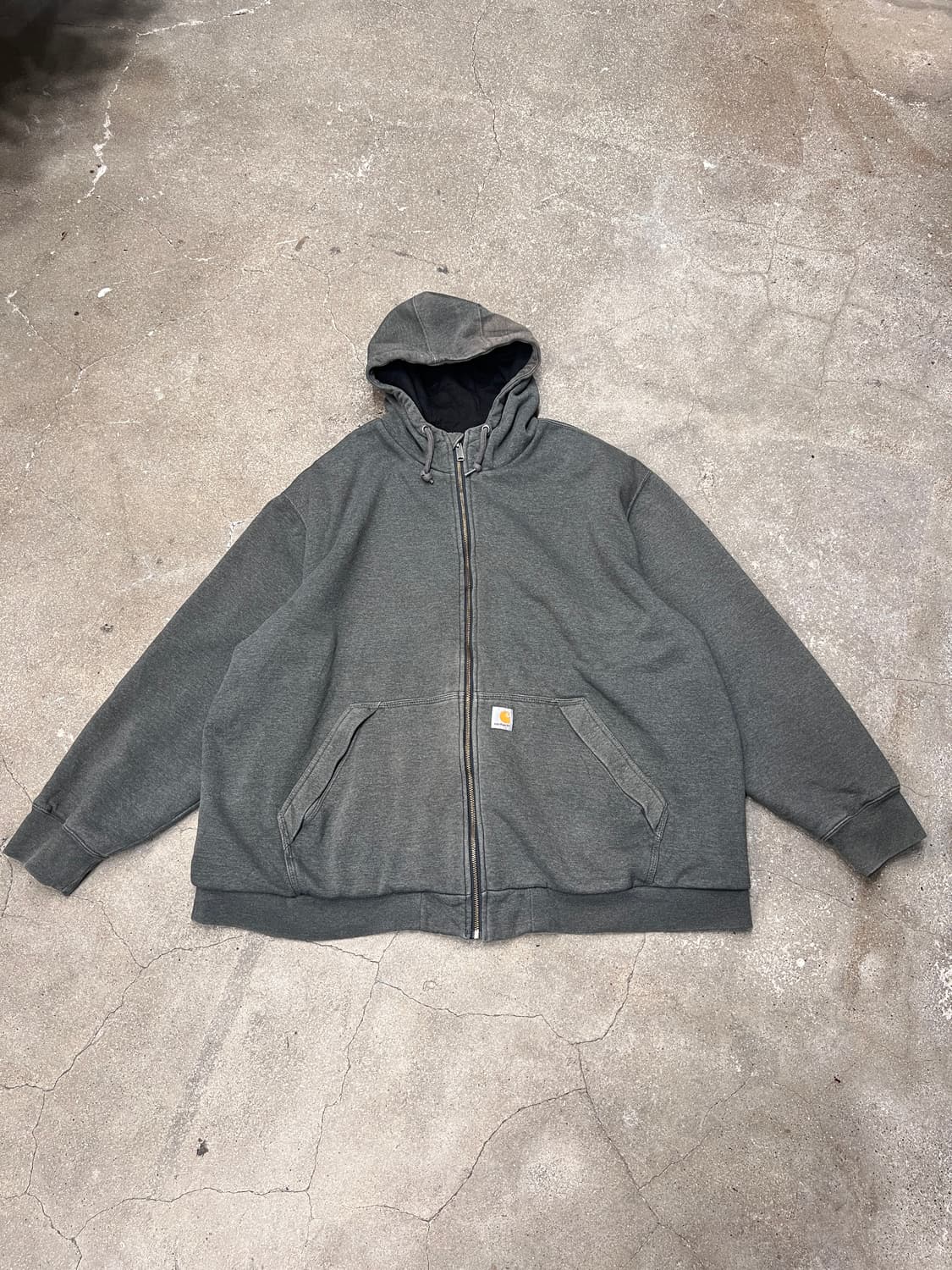 칼하트 레이디펜더 써멀 라인드 풀집업 후디 상품이미지1