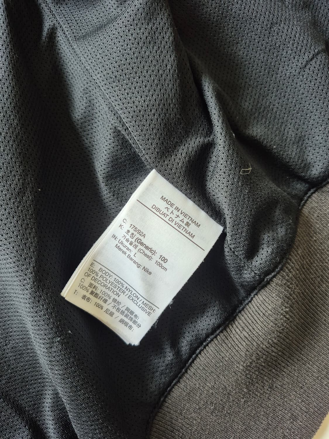 나이키 블랙 바람막이 후드집업 상품이미지7
