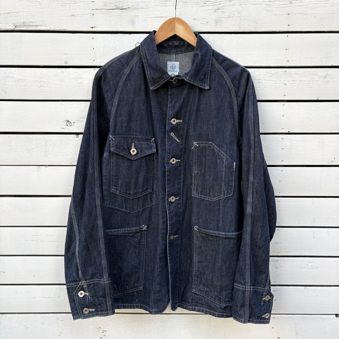 Post Overalls 포스트 오버롤즈 데님 커버올 초어 자켓 상품이미지1