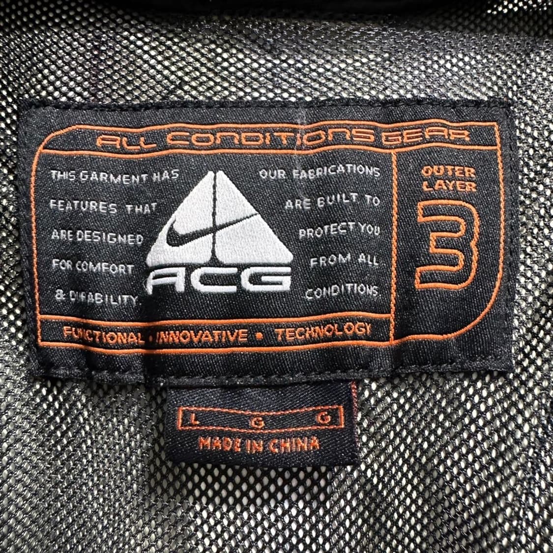 나이키 acg 올드스쿨 바람막이 상품이미지5