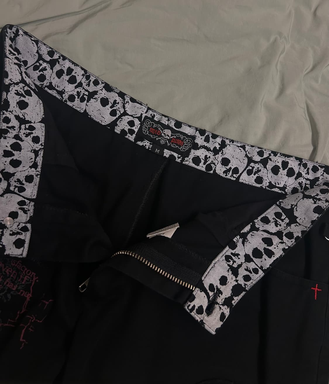 매드펑크 로우라이즈 부츠컷 팬츠 상품이미지5