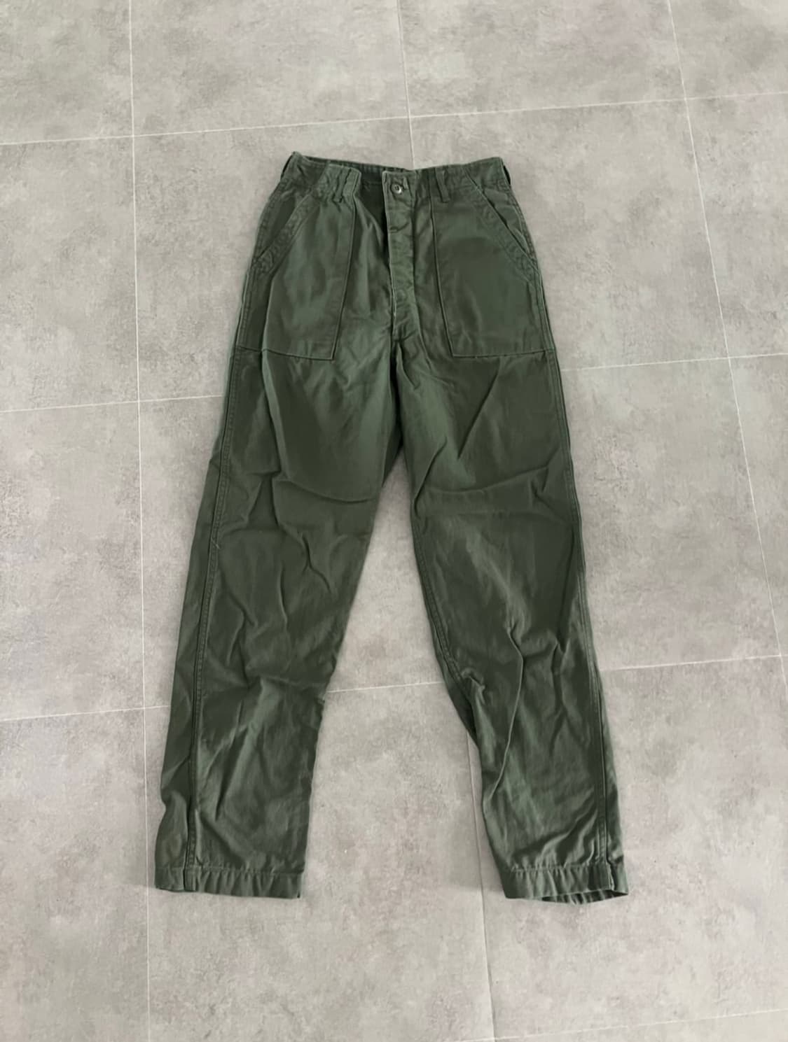 [판매] 70s US Army OG-107 퍼티그 팬츠 (Mens 32) 상품이미지1