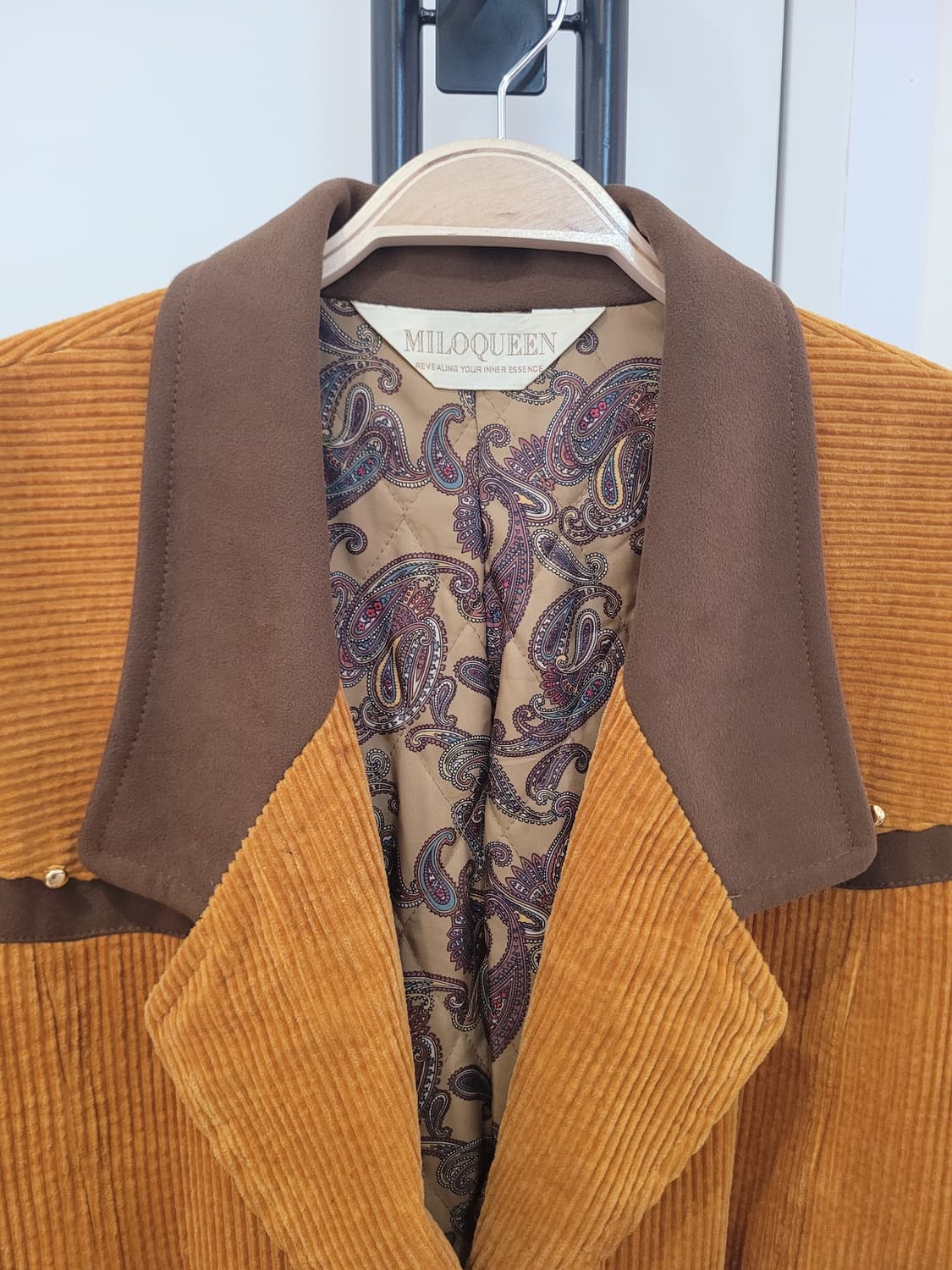 일본빈티지 JPN 코듀로이 빈티지 자켓 여성용 55~88 프리사이즈 상품이미지2