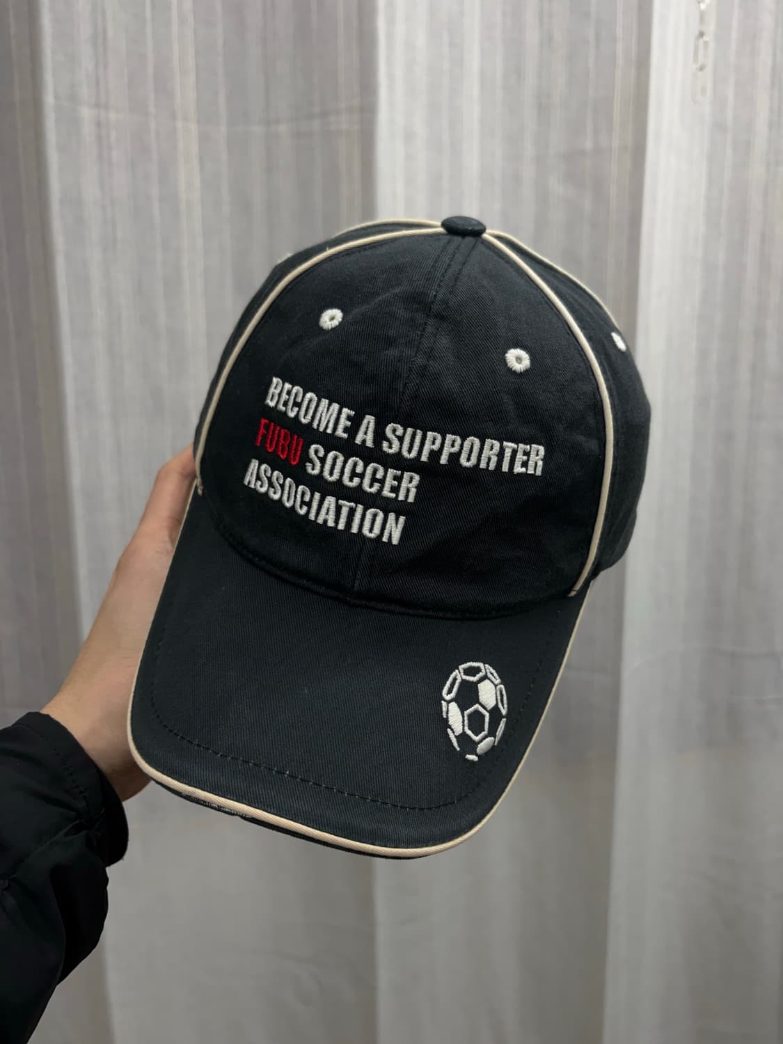 FUBU soccer 후부 빈티지 볼캡 모자 상품이미지1
