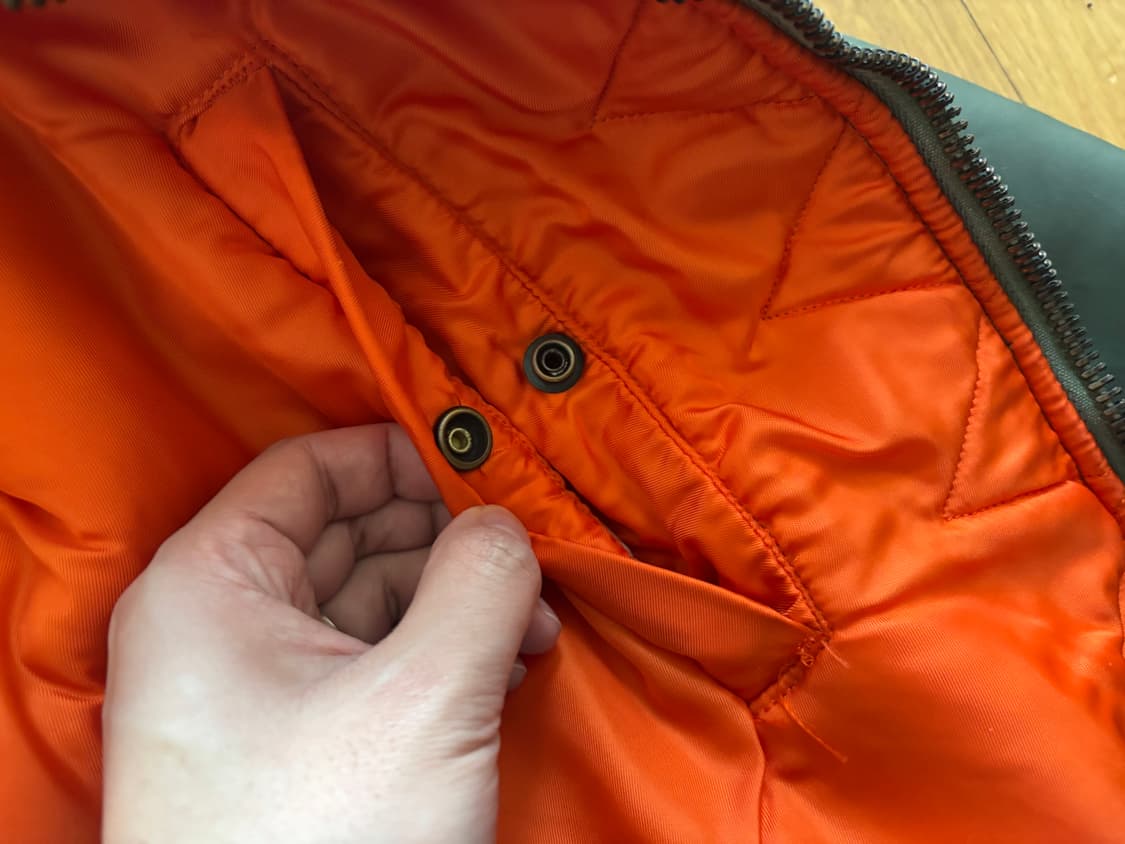 60s 오리지널 ma-1  Large 상품이미지8