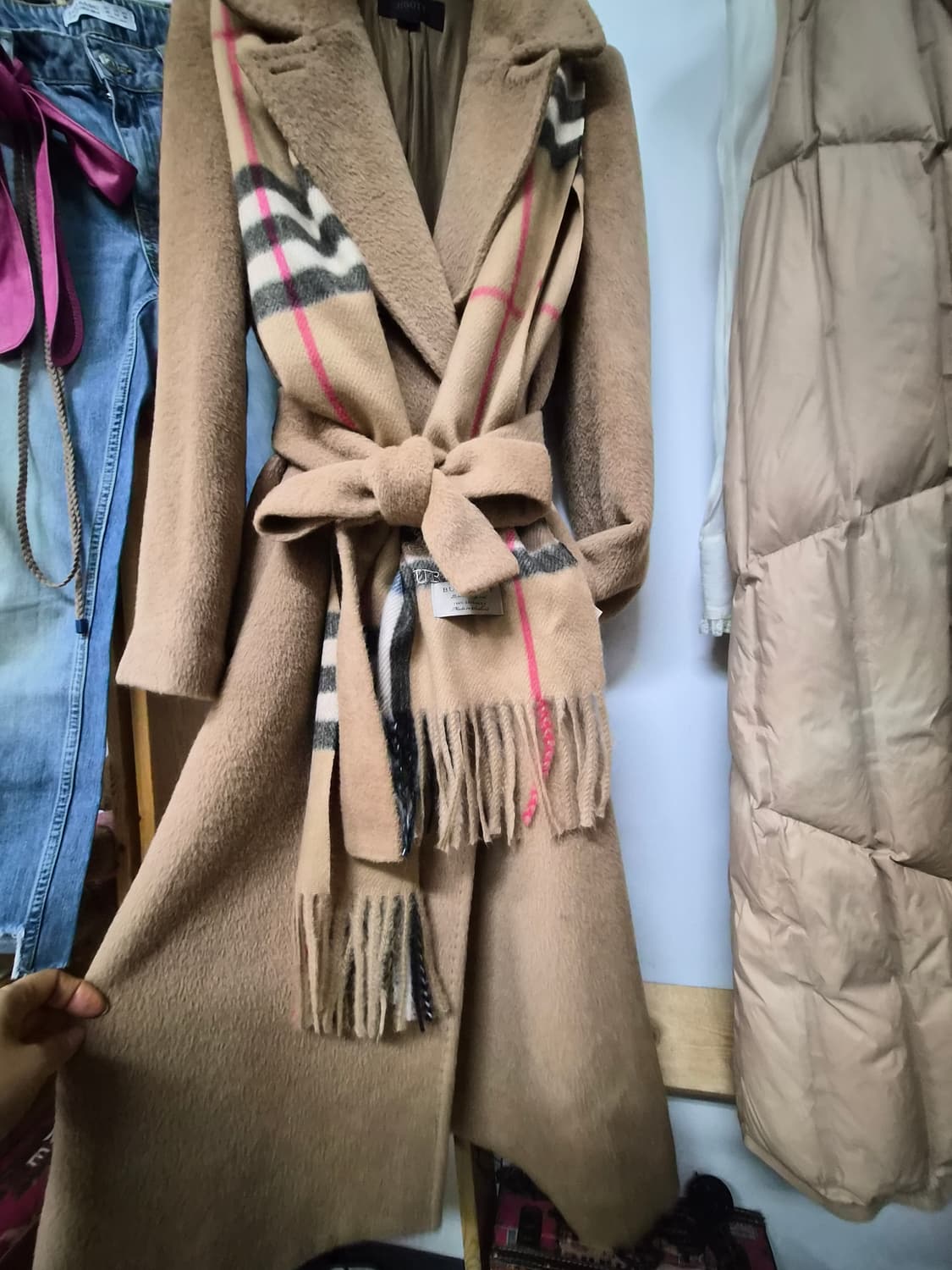 지고트 수리알파카 코트 상품이미지3