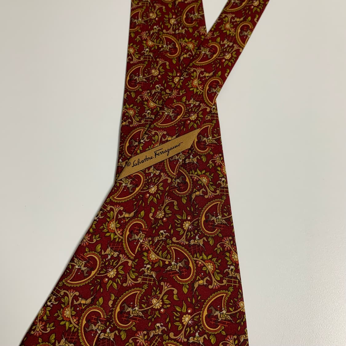 살바토레 페레가모(Ferragamo) 명품넥타이 최상급 A+등급 상품이미지4