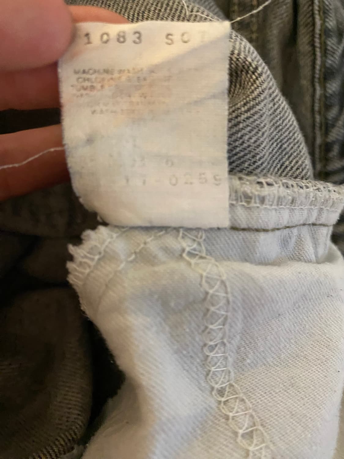 80s 리바이스 오렌지탭 517 흑청 상품이미지5