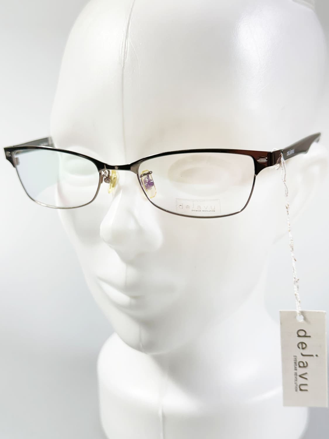 DEJAVU 슬림 스퀘어 메탈 프레임 빈티지 안경 상품이미지8