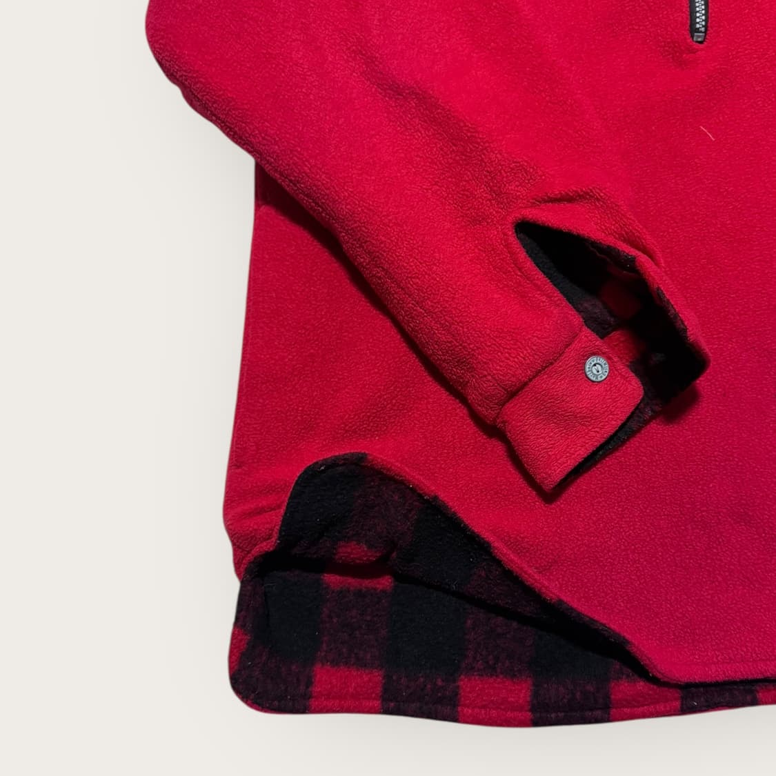 90s 말보로 Unlimited 하프집업 후리스 XL 상품이미지5