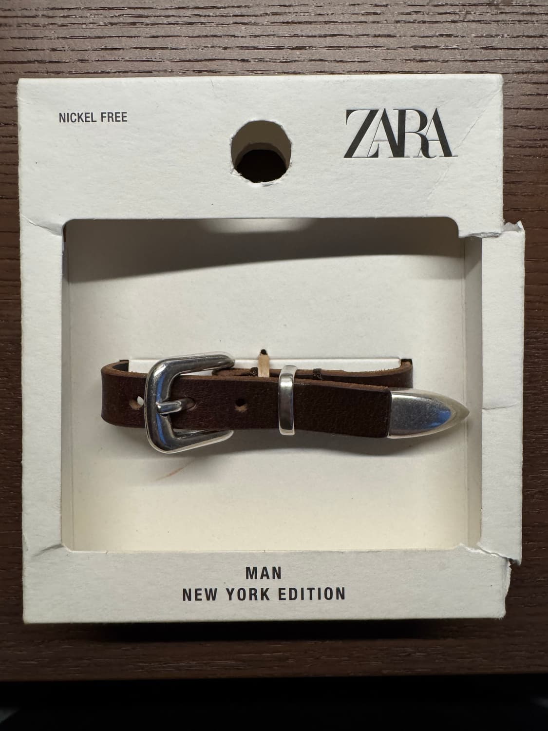 ZARA 레더 브레이슬릿 LIMITED EDITION 새 상품 상품이미지4