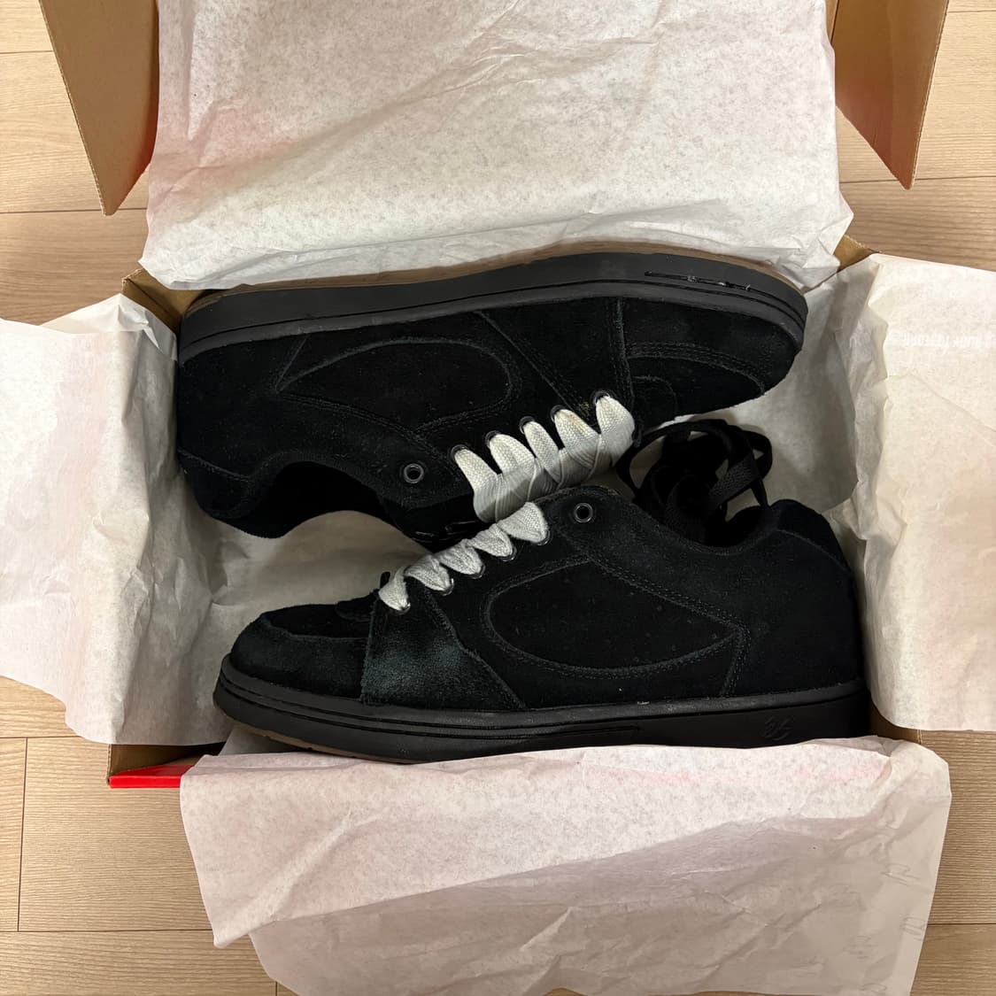 Es 이에스 Accel og 악셀 스케이트 보드화 블랙 커스텀 275 상품이미지5