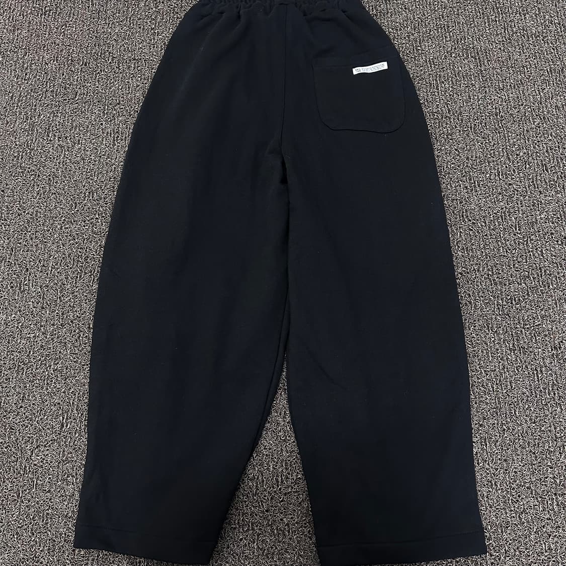 ANGLAN 앵글런 와이드 벌룬 팬츠 블랙 상품이미지4