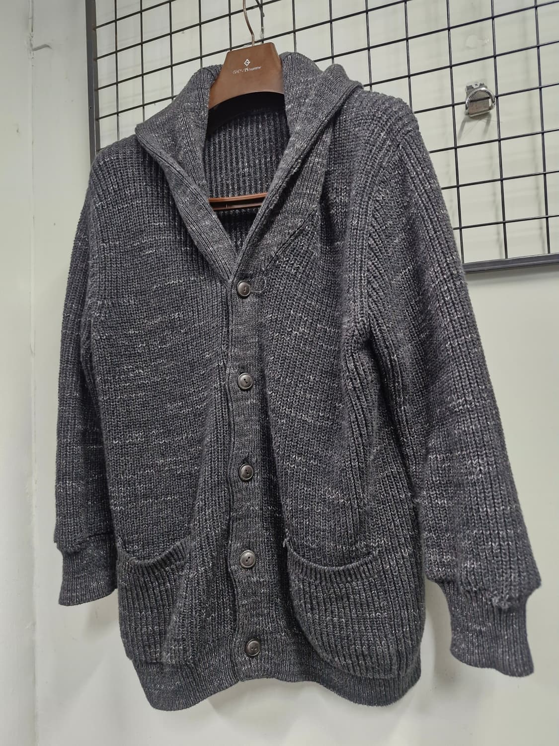 100L 폴로랄프로렌 숄 카라 니트 가디건 상품이미지3