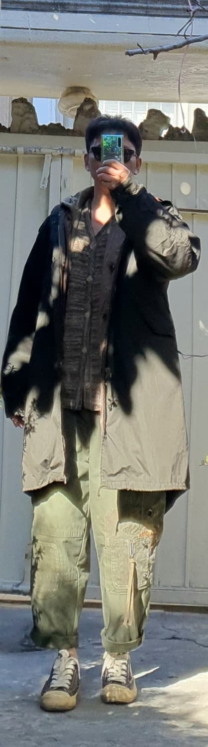 m65팬츠 빈티지 커스텀 [업그레이드버전/ 에시드 머드/썬페이딩 ] 상품이미지6