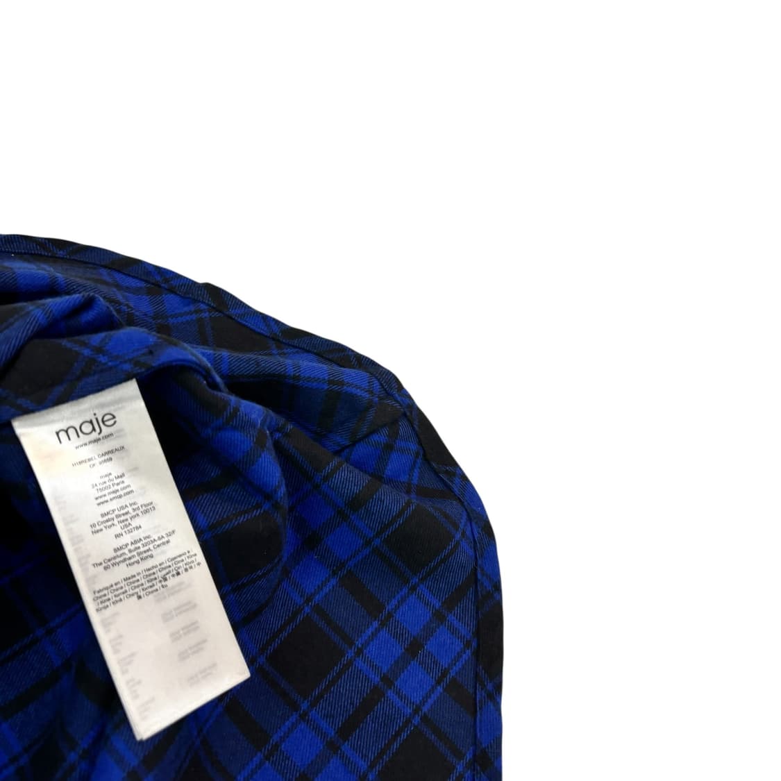 마쥬 Rebel 체크 롱 원피스 상품이미지4