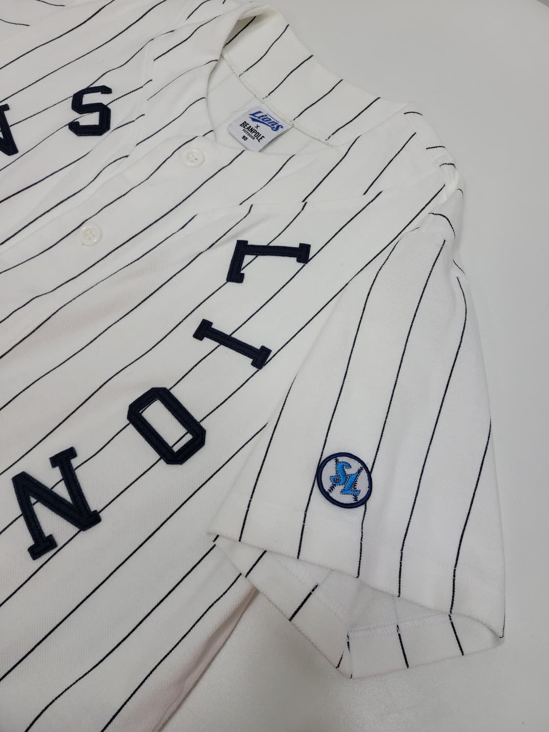 삼성라이온즈 빈폴 유니폼 / 90 화이트
 상품이미지5