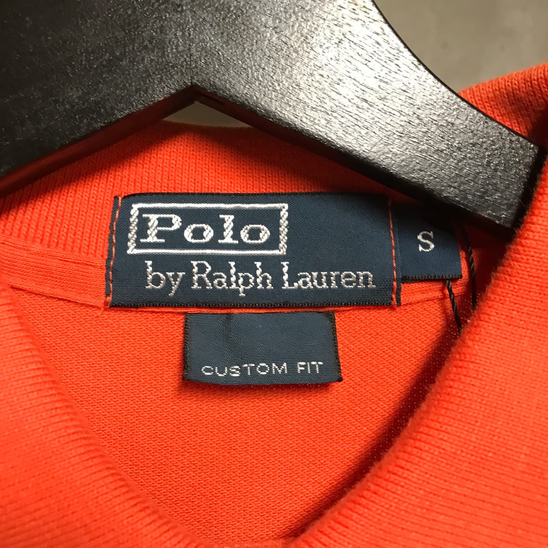 폴로 랄프로렌 PK 긴팔 카라티 오렌지 S 상품이미지5