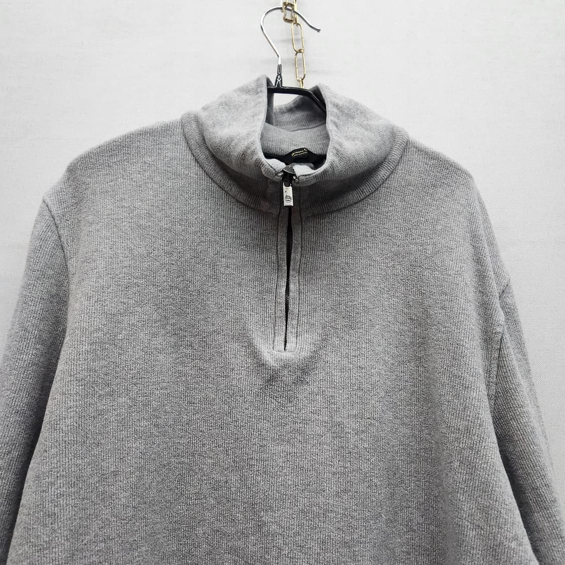 마시모두띠 코튼 반집업 니트 L(XL) 남여공용 상품이미지2