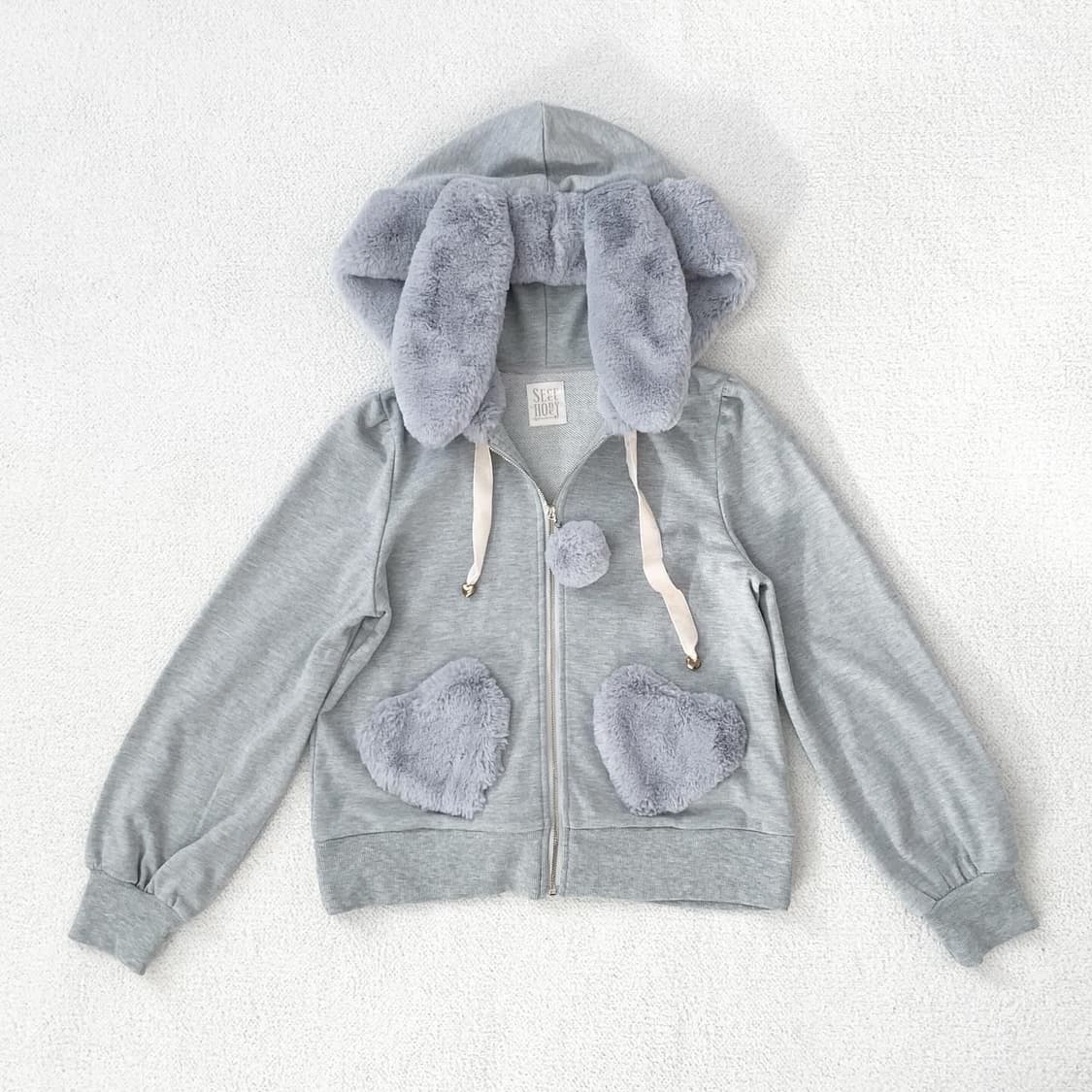 시크릿허니 우사미미 후드집업 상품이미지2