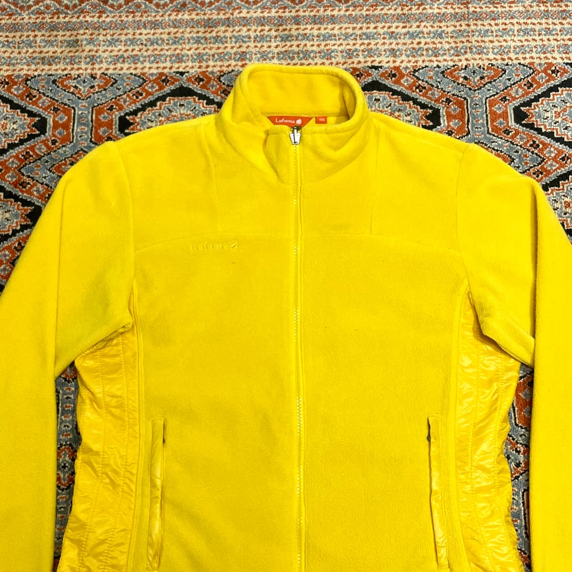 라푸마 옐로우 집업 플리스 자켓 여성100 상품이미지2