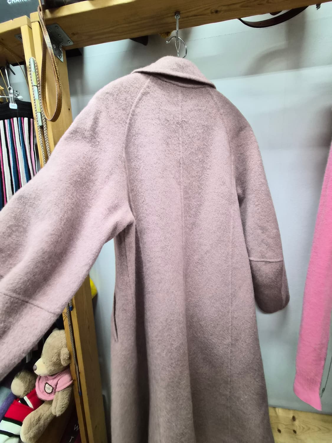 지고트 캐시미어 벌룬 입체 핸드메이드 롱코트 상품이미지9