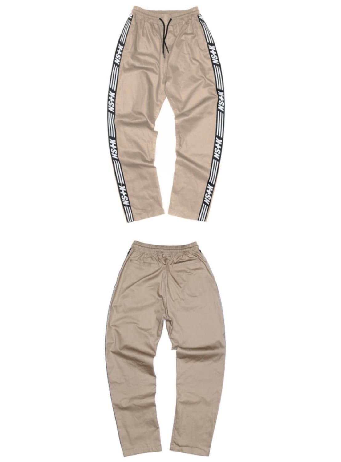 네스티킥 사이드라인 롱 베이지 투웨이 조거 팬츠 M 상품이미지1