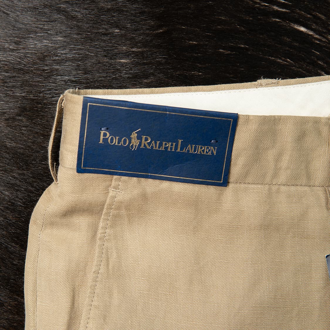 [34] 00s 폴로 랄프로렌 리넨 실크 트라우져 데드스탁  상품이미지3