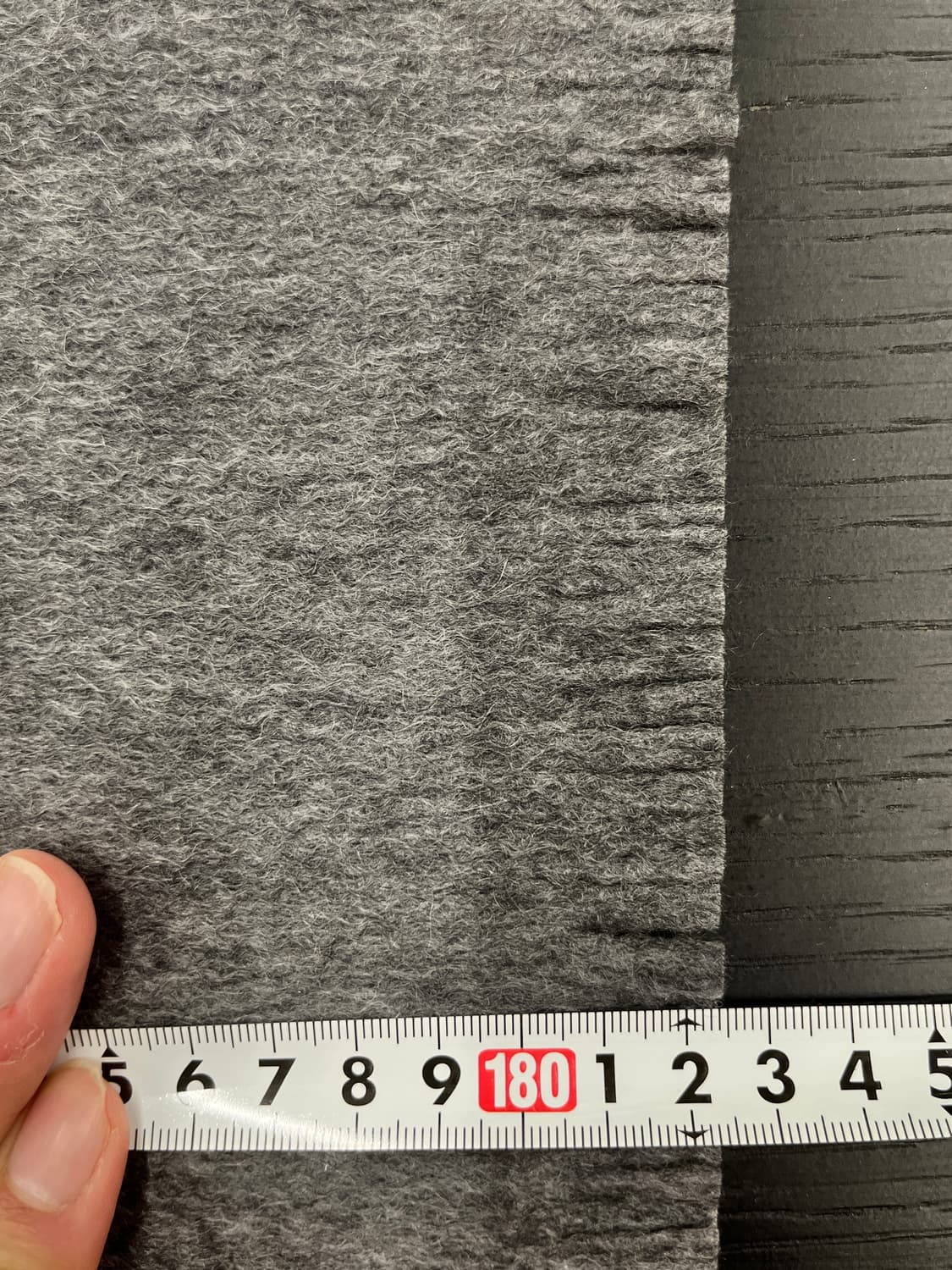 콜롬보 캐시미어 100% 머플러 스카프 그레이 (새상품) 상품이미지4