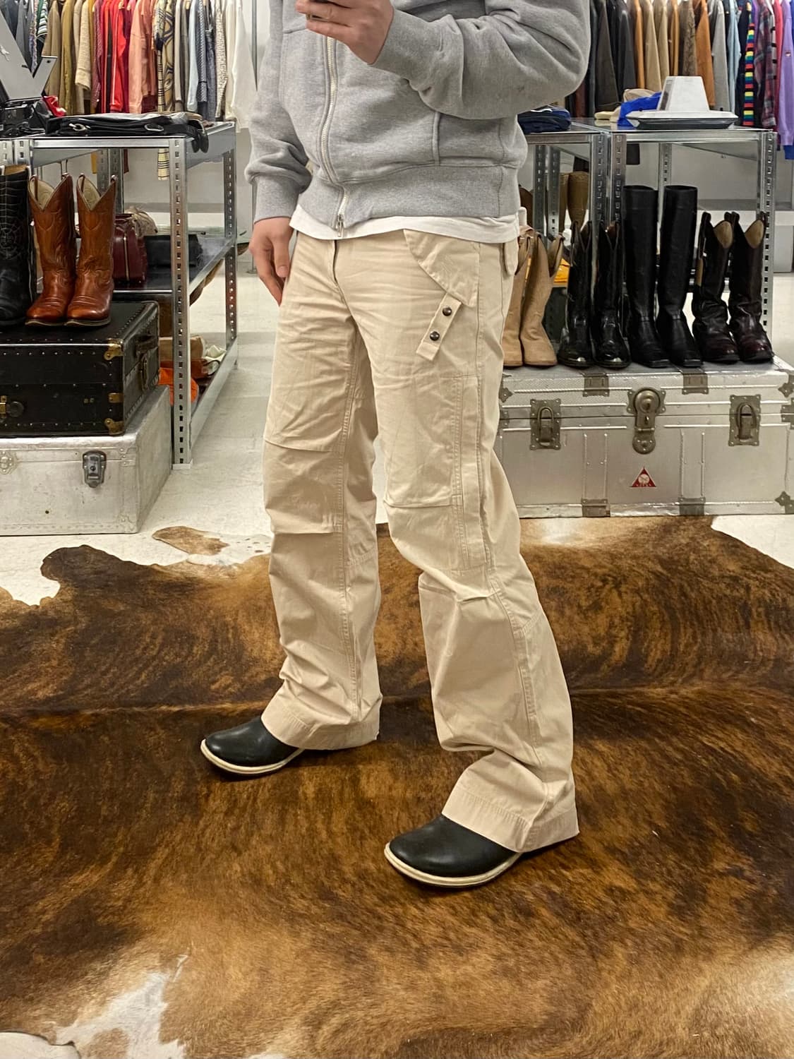 THEORY bdu cargo boots-cut pants 띠어리 부츠컷 상품이미지3