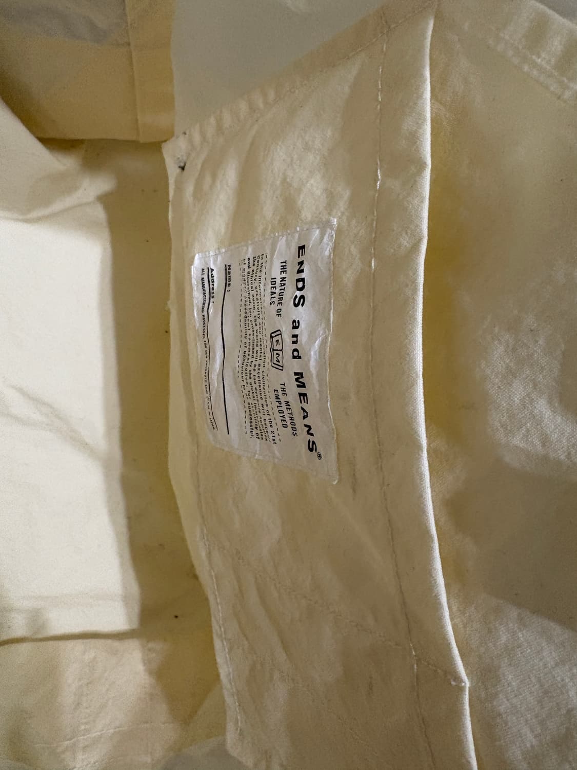 ends and means 나일론 에코백 상품이미지5