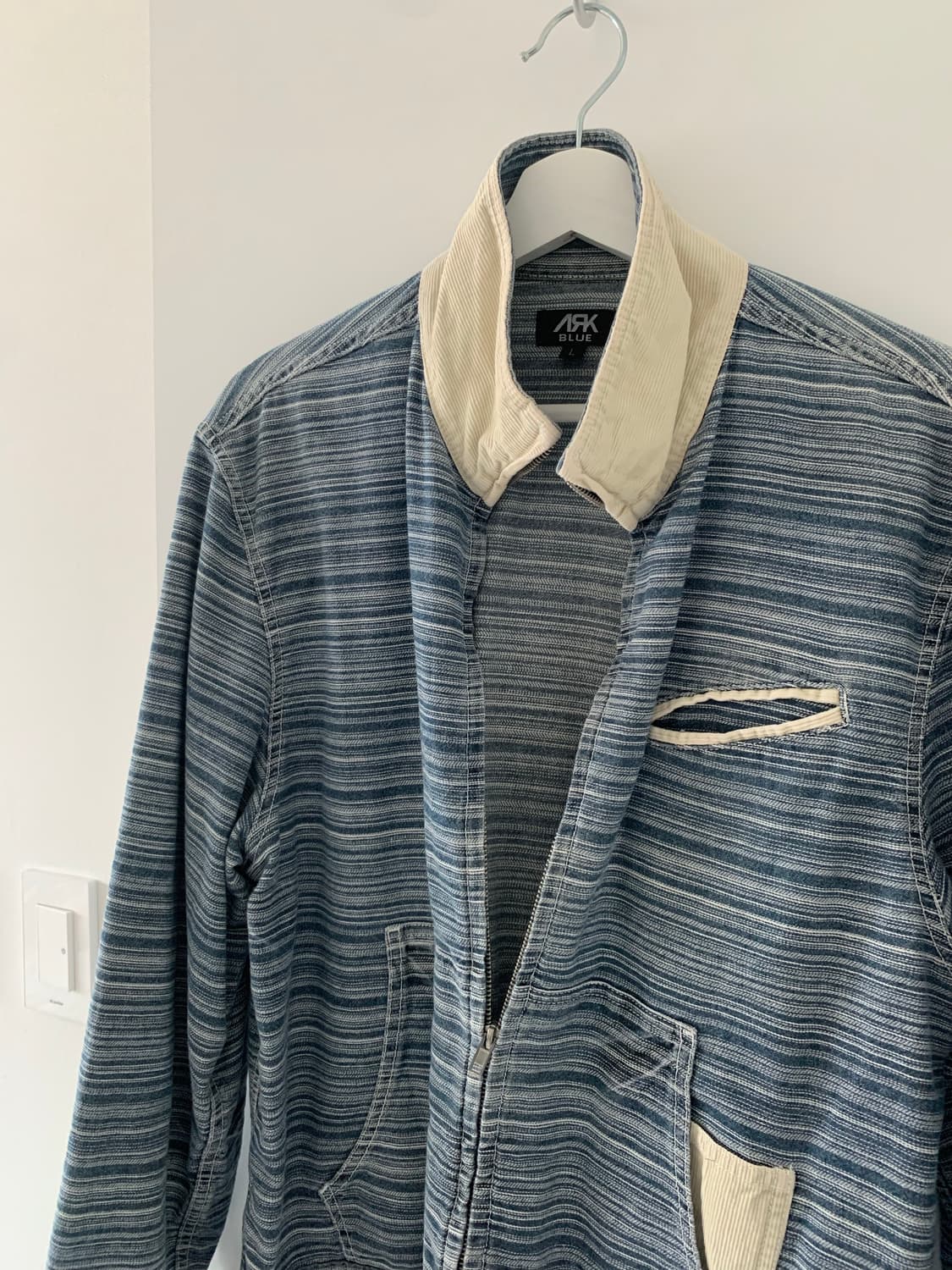 데님 하이넥 점퍼 상품이미지6