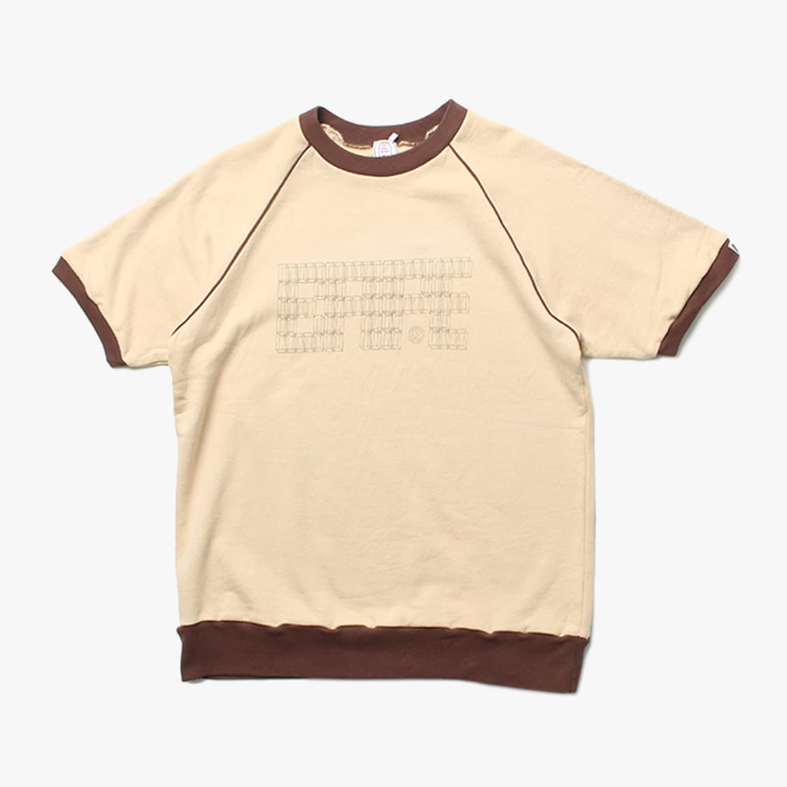  BAPE "Beige Half Sweatshirts" 상품이미지1