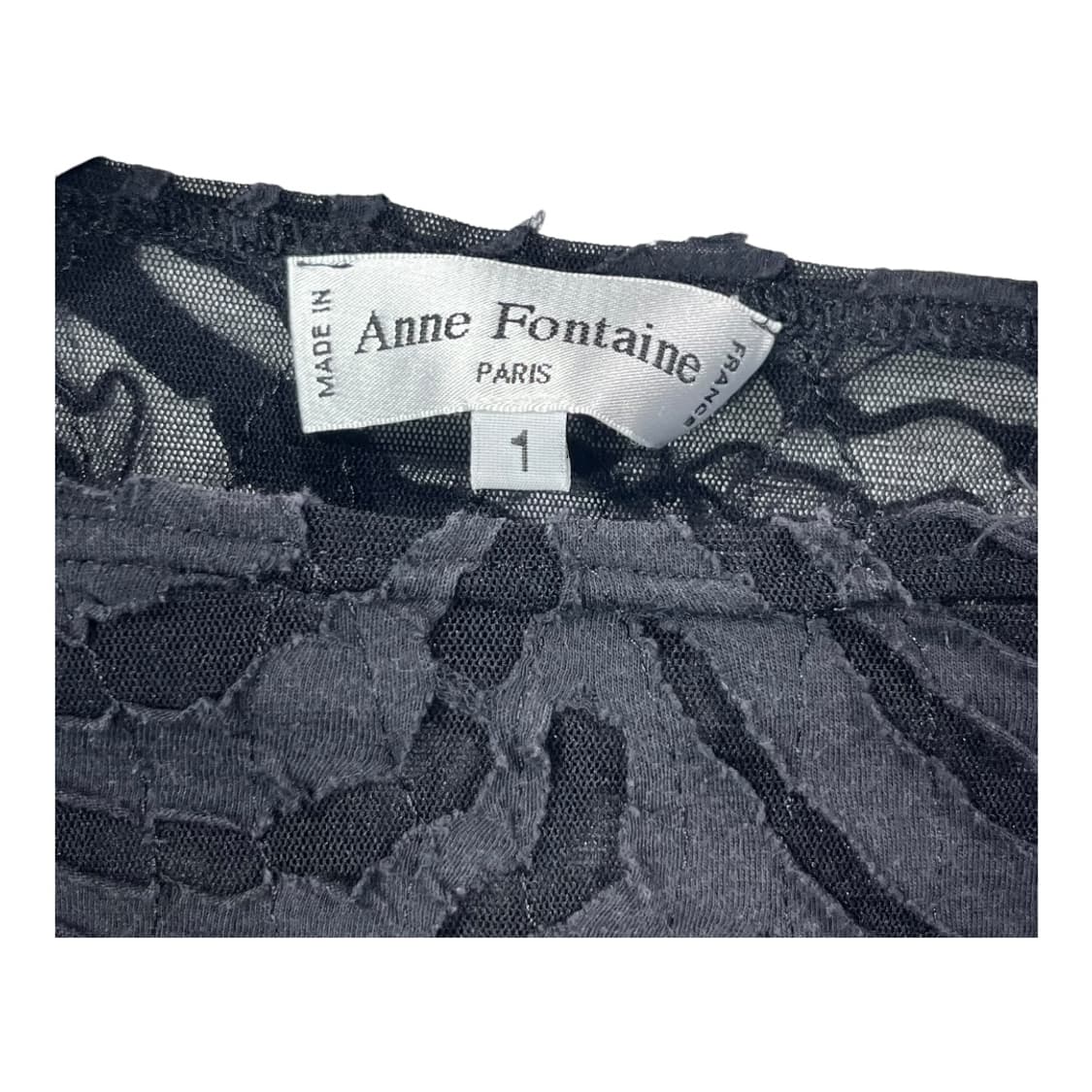 [Anne Fontaine] 안느퐁텐 컷오프 시어 텍스처 롱슬리브 상품이미지4