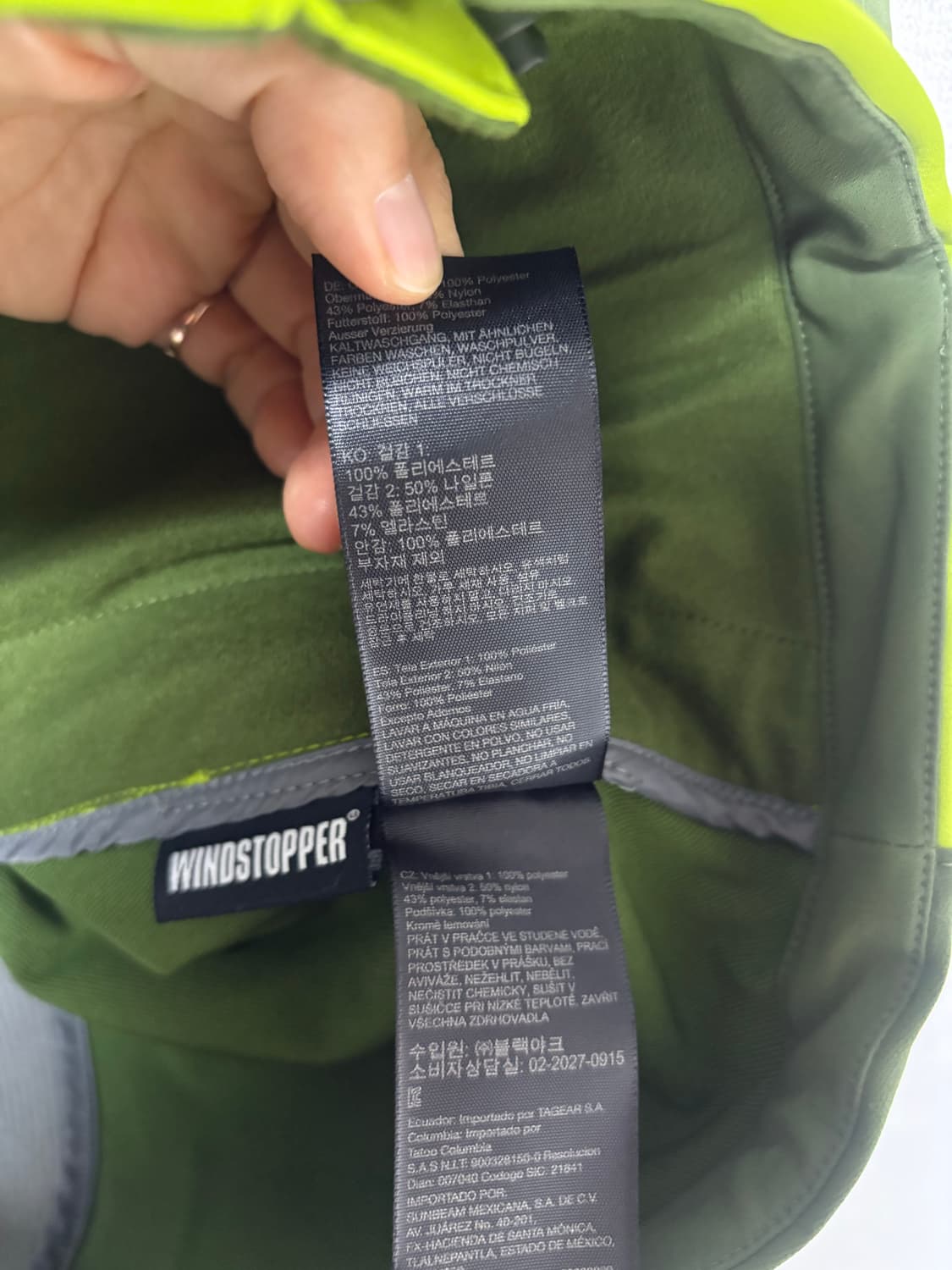 마모트 윈드스토퍼 재킷(안감 후리스) 캠핑 스노우보드 등산복 상품이미지9