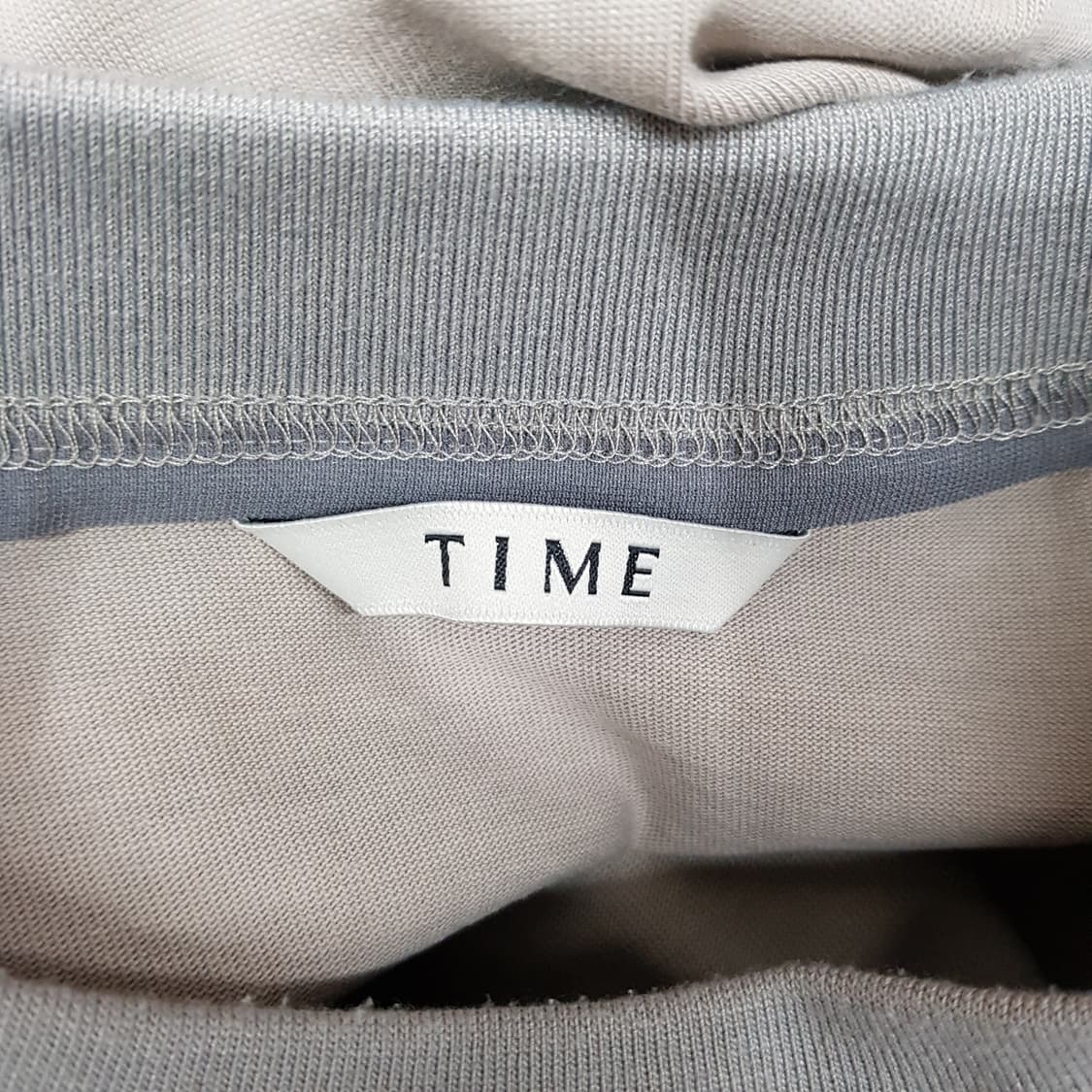 한섬 타임 2021 오버핏 하프 슬리브 티셔츠 100사이즈 상품이미지6