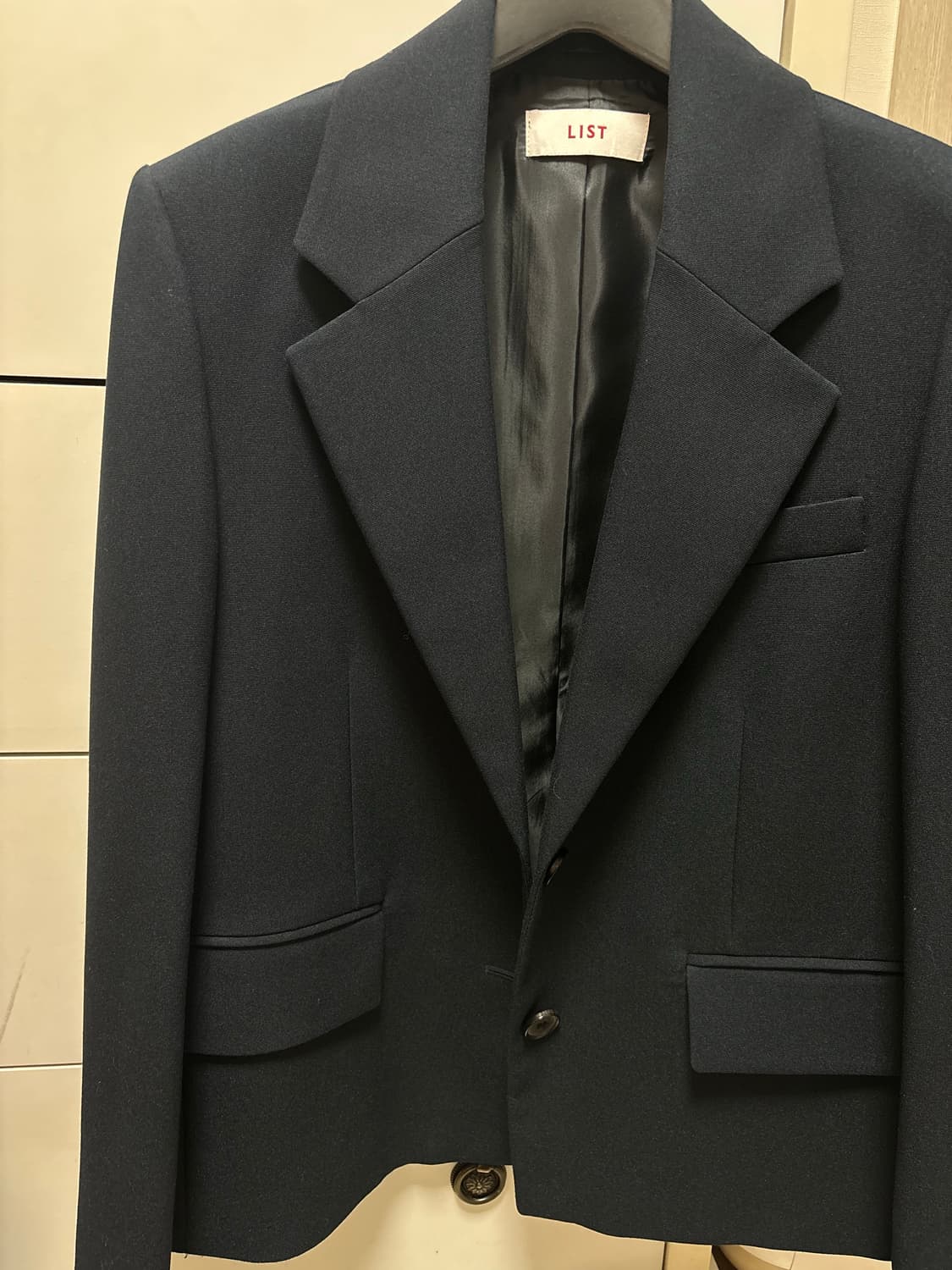 리스트 네이비 여성자켓 상품이미지1